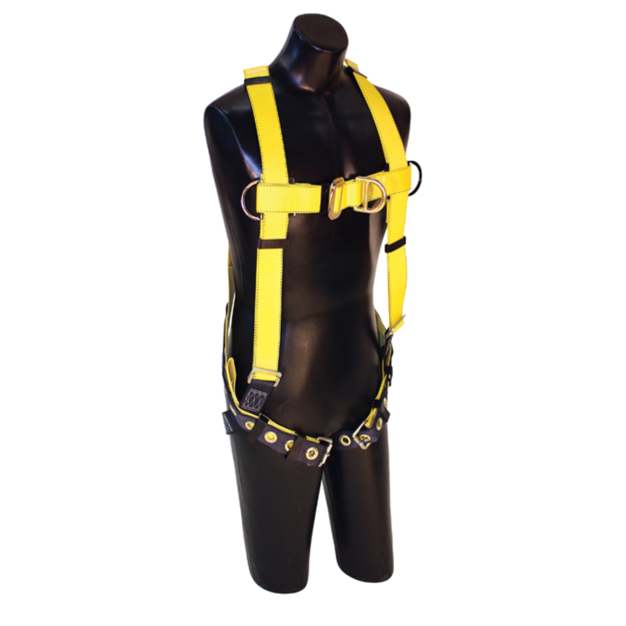 FALL SAFE™ - Safety Harness - A-SERIES - Vest-Style Climbing - Back / Front, Pass Through, Tongue Buckle - Size: Big Boy - Model # 801600
